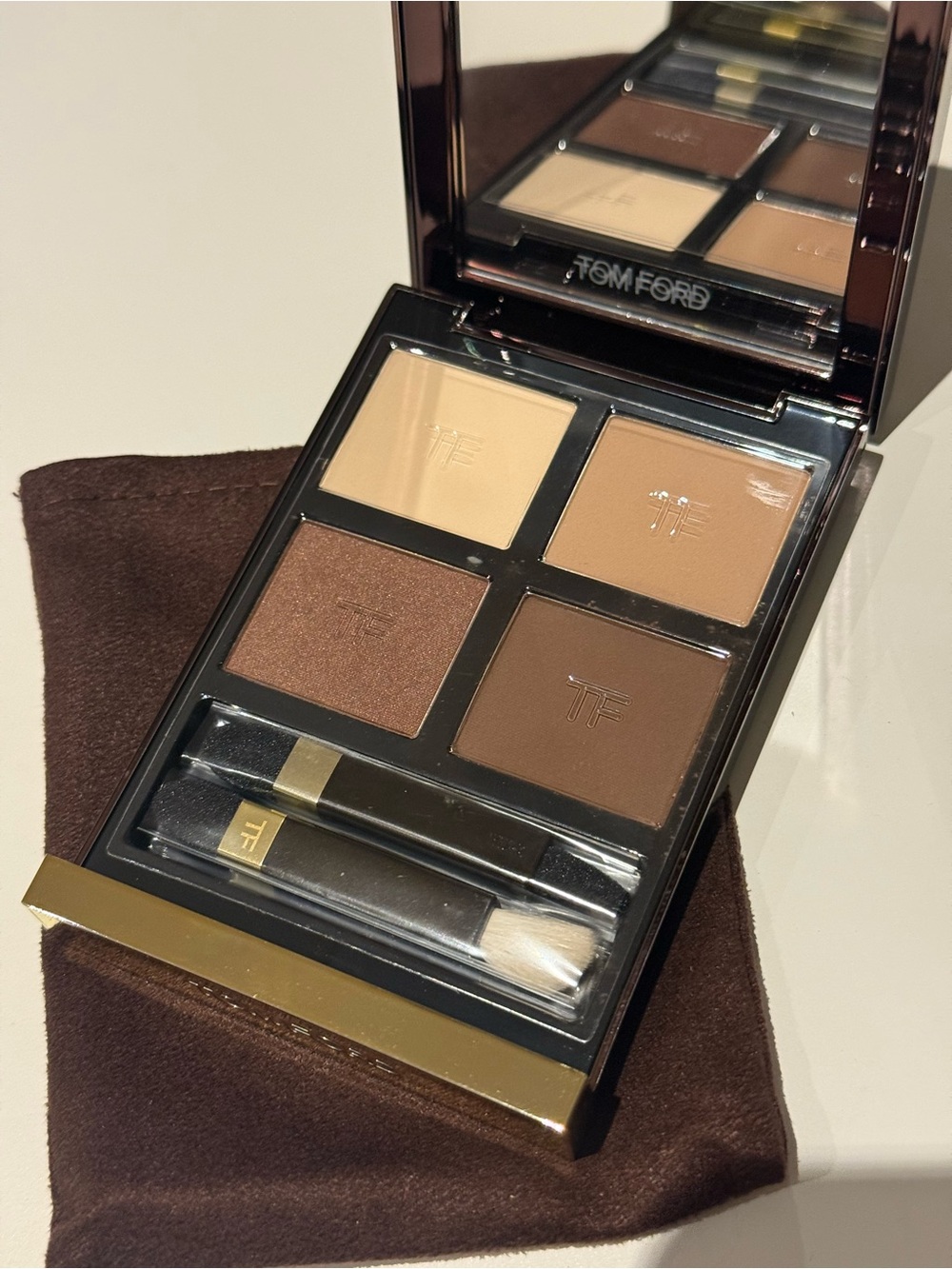 Tom Ford Eye Color Quad - 03 Cocoa Mirage Eyeshadow Brown & Gold